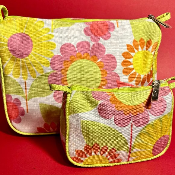 Clinique Bright and Happy Floral Makeup Bag - Picture 2 of 6
